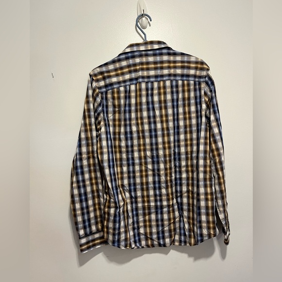 Perry Ellis SlimFit 100% Cotton Shirt Size Large - Picture 2 of 6